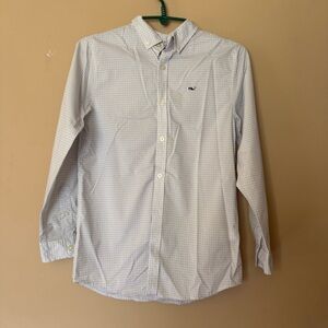 Vineyard Vines by Shep & Ian Whale Shirt Long Sleeve Button Down - Medium 12-14